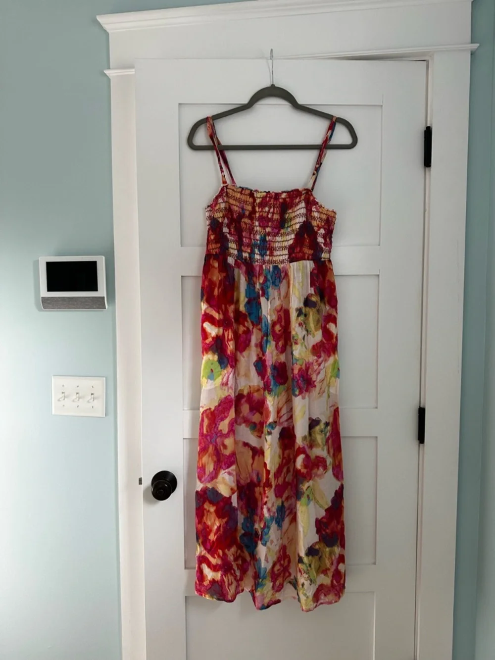 Anthropologie Smocked Floral Dress - Picture 4 of 6